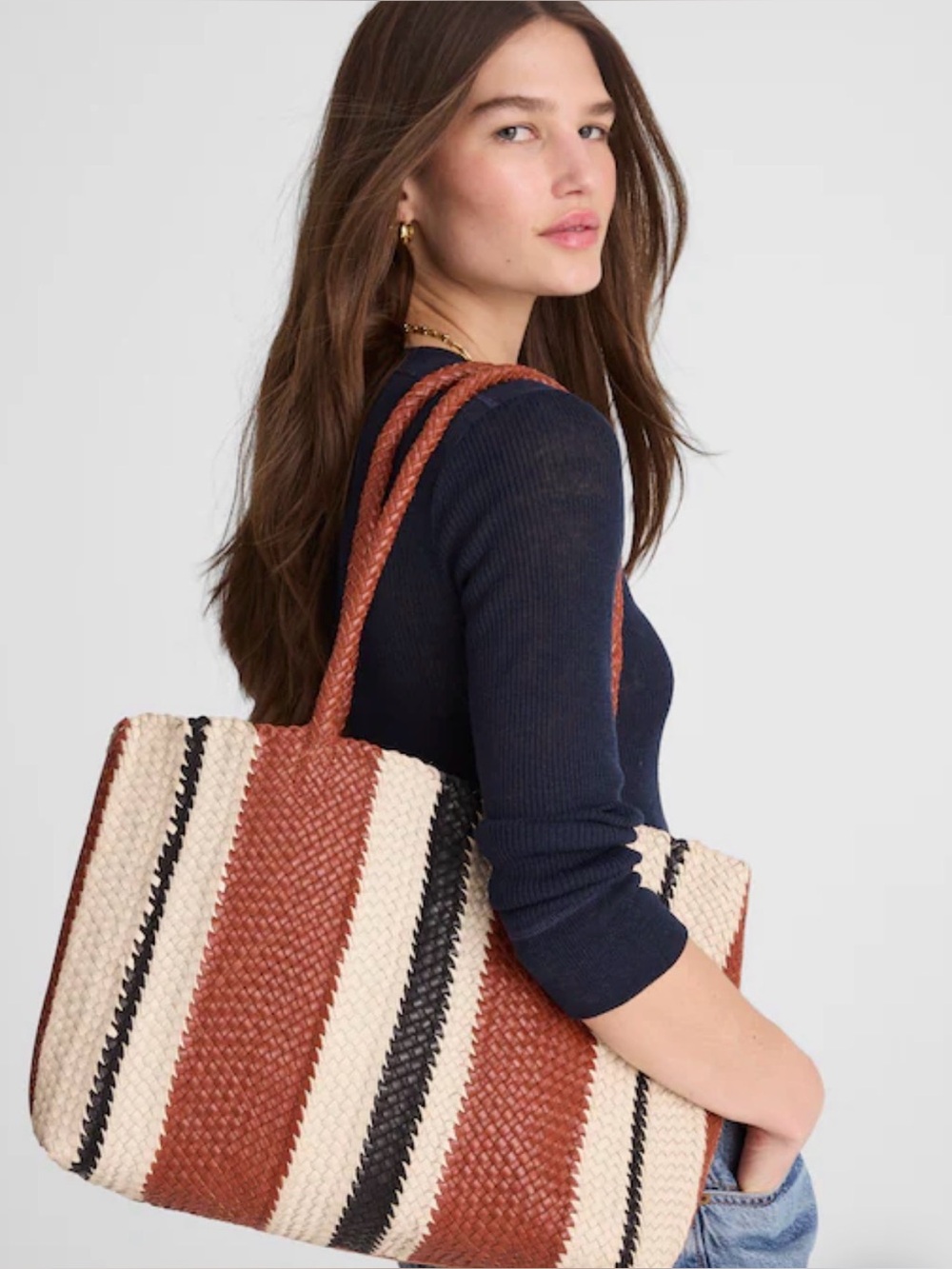 MADEWELL The Signature Woven Tote NV806